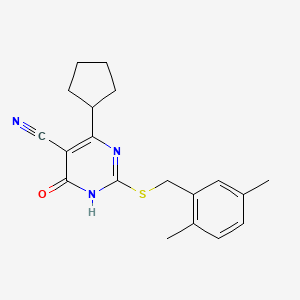 Chemical structure of HJC0197