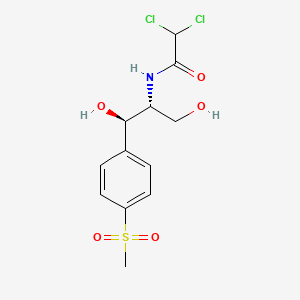Chemical structure of Racephenicol