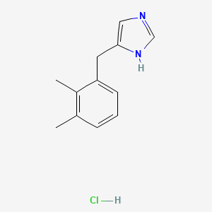 Chemical structure of Detomidine HCl