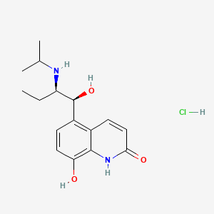 Chemical structure of Procaterol hydrochloride