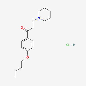 Chemical structure of Dyclonine HCl
