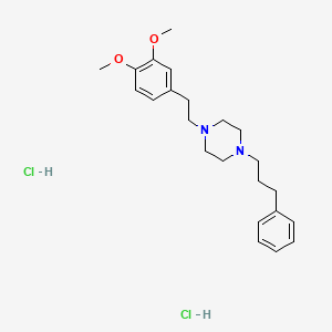 Chemical structure of SA 4503 dihydrochloride