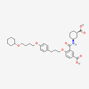 Chemical structure of HAMI3379