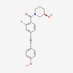 Chemical structure of ML 337