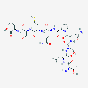 Chemical structure of Pep1-TGL
