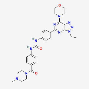 Chemical structure of PKI-402