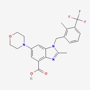 Chemical structure of GSK2636771
