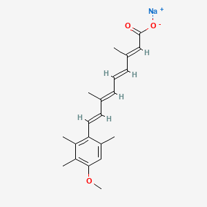 Chemical structure of Acitretin sodium