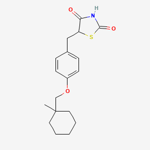 Chemical structure of Ciglitazone