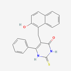 Chemical structure of Cambinol