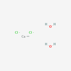 Chemical structure of Calcium chloride hydrate