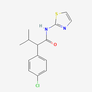 Chemical structure of 4-CMTB
