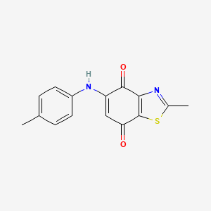 Chemical structure of Ryuvidine