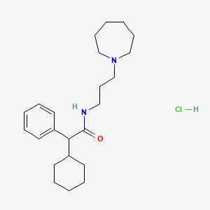 Chemical structure of MR 16728 hydrochloride