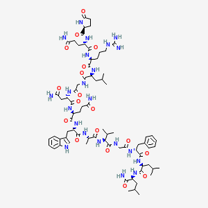 Chemical structure of [D-Phe12,Leu14]-Bombesin