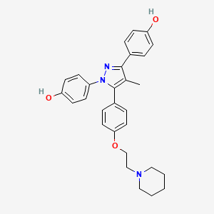 Chemical structure of Methylpiperidino pyrazole