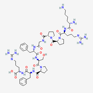 Chemical structure of Kallidin