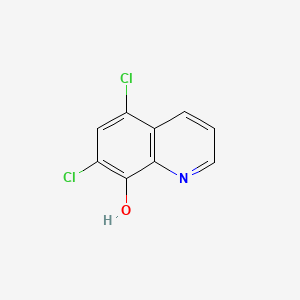 Chemical structure of Chloroxine