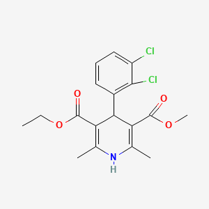 Chemical structure of Felodipine