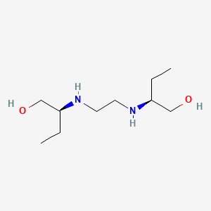 Chemical structure of Ethambutol
