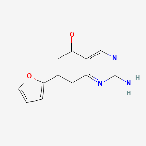 Chemical structure of NKY 80