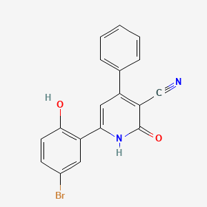 Chemical structure of TCS PIM-1 1
