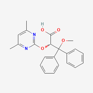 Chemical structure of Ambrisentan