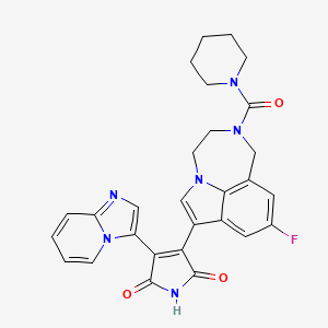 Chemical structure of LY2090314