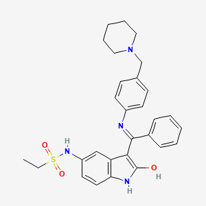 Chemical structure of Hesperadin