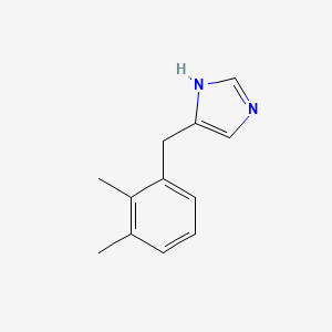 Chemical structure of Detomidine