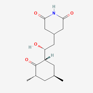 Chemical structure of Cycloheximide