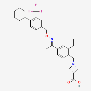 Chemical structure of Siponimod