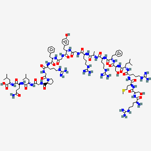 Chemical structure of Catestatin