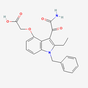 Chemical structure of Varespladib