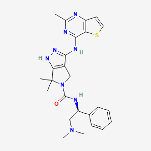 Chemical structure of PF-3758309