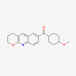 Chemical structure of JNJ 16259685
