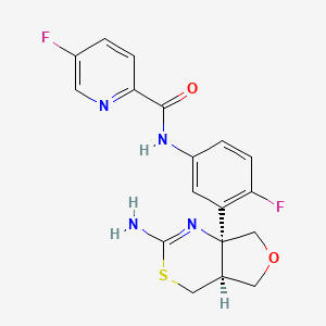 Chemical structure of LY2886721