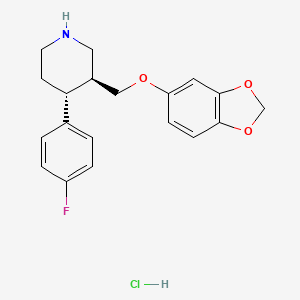 Chemical structure of Paroxetine HCl