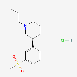 Chemical structure of OSU 6162 hydrochloride