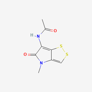 Chemical structure of Thiolutin
