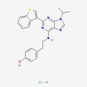 Chemical structure of StemRegenin 1 (hydrochloride)