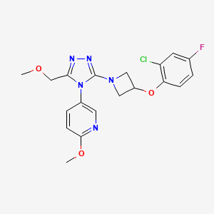 Chemical structure of PF-3274167