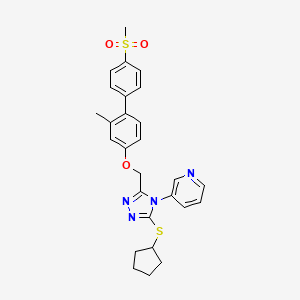 Chemical structure of NMS-873