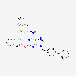 Chemical structure of QS 11