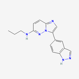 Chemical structure of CHR-6494