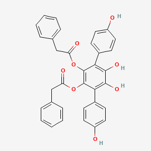 Chemical structure of Vialinin A
