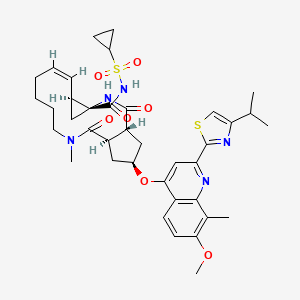 Chemical structure of Simeprevir