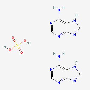 Chemical structure of Adenine sulfate