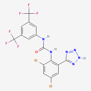 Chemical structure of NS 5806