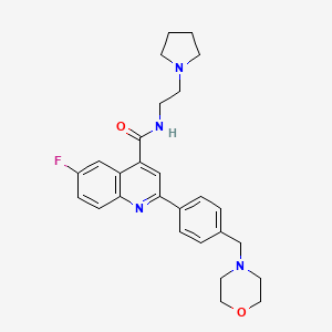 Chemical structure of DDD107498